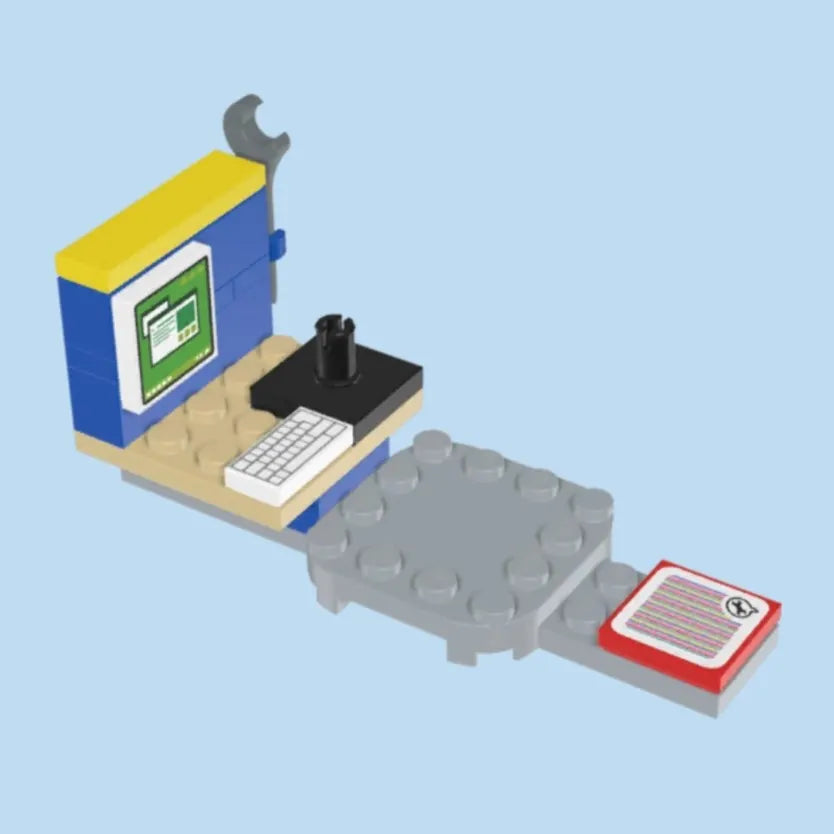 Lego Mario Kart™ – Toad(Pit Crew) (30702)