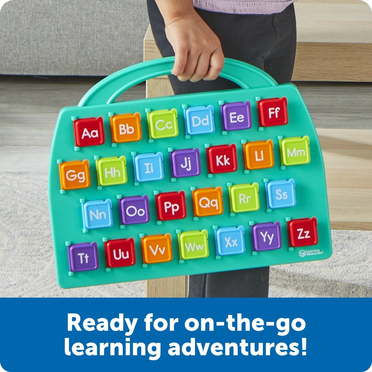 Learning Resources Lift-A-Letter Alphabet Board – A–Z Letter Recognition Activity (Ages 3+)