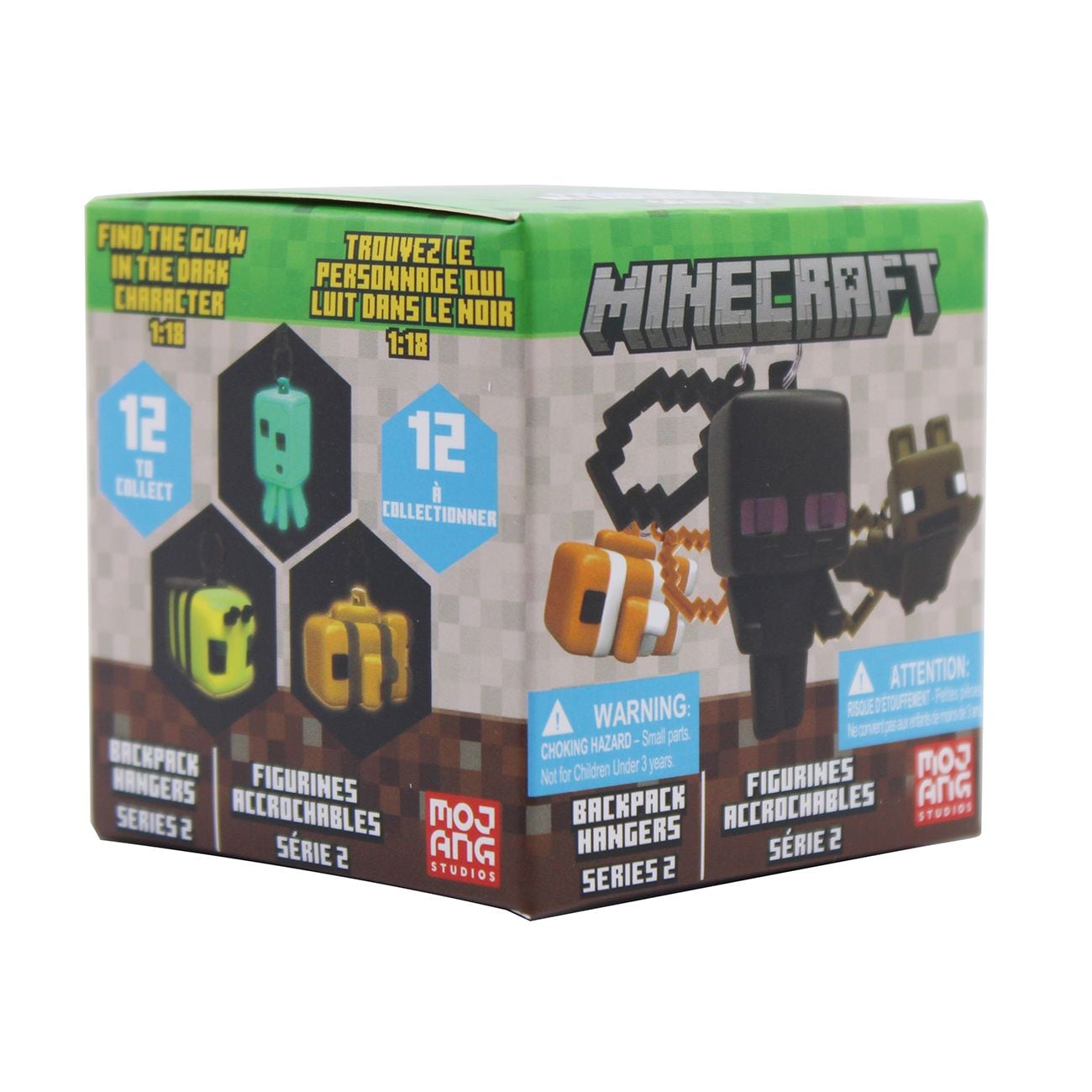 Minecraft Backpack Hangers – Collectible Mystery Mini Clip-On Figures for Bags & Backpacks (Ages 6+)