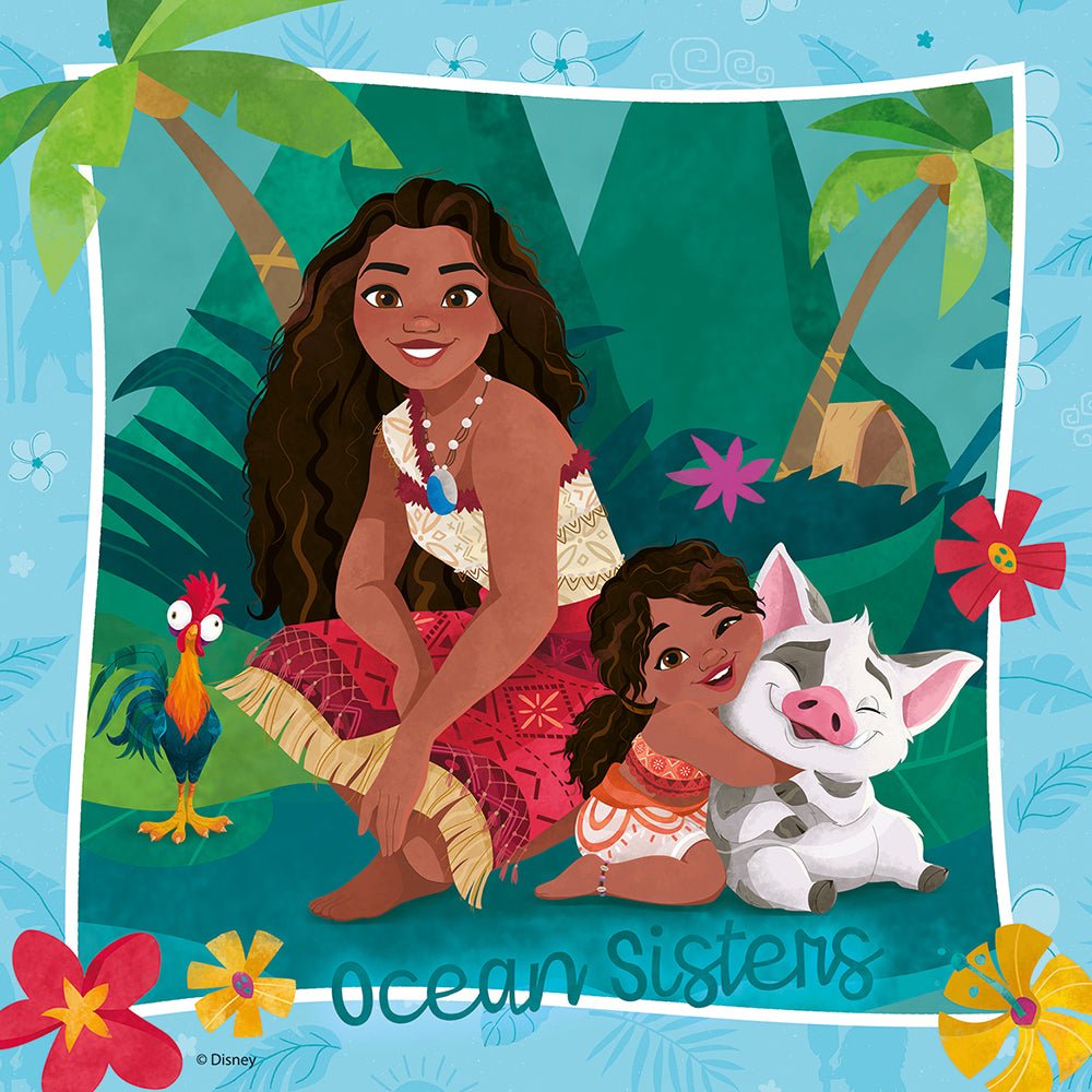 Moana 2 Off To New Adventures 3x49 pc Puzzle – Bright Bean Toys