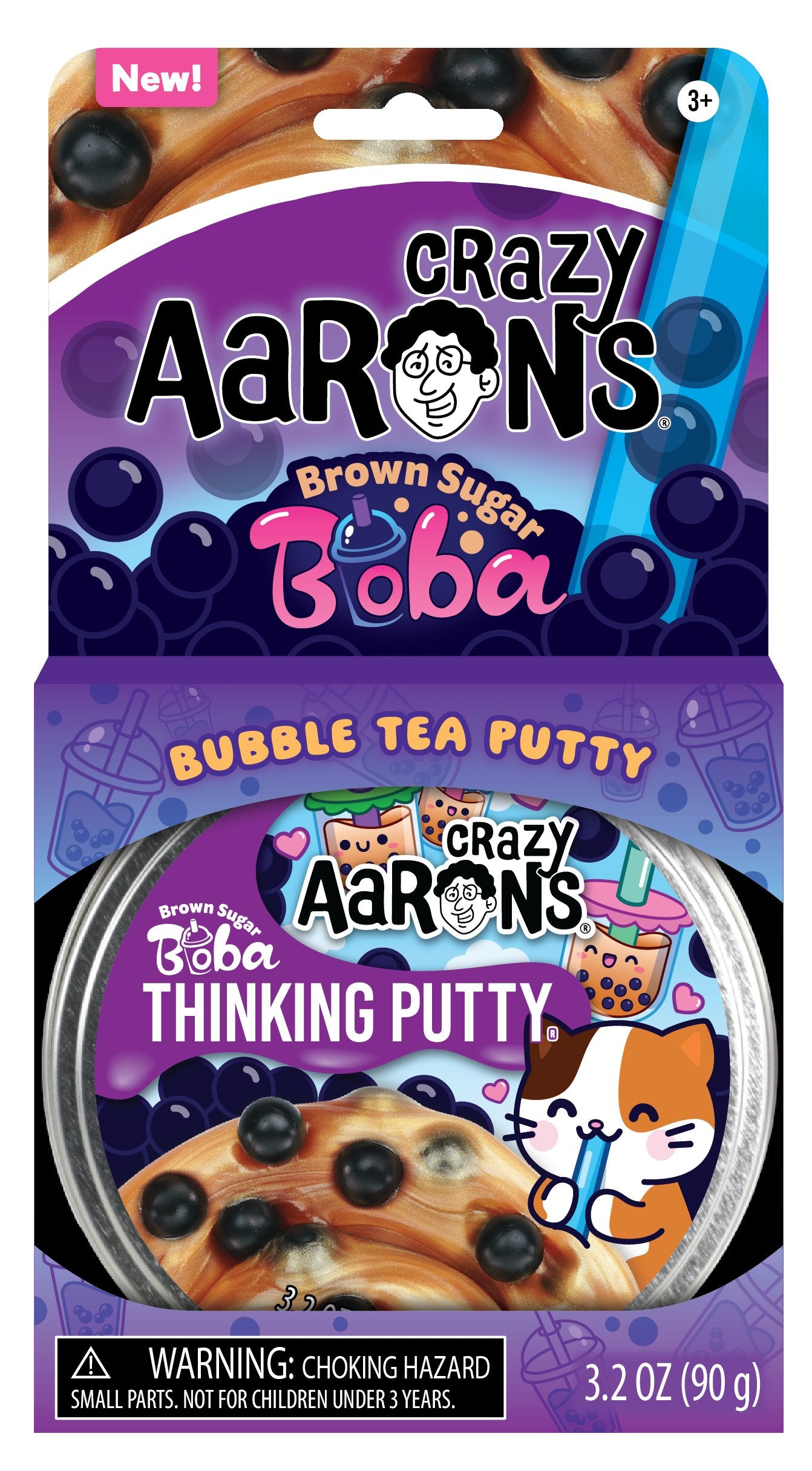 Crazy Aaron's Brown Sugar Boba