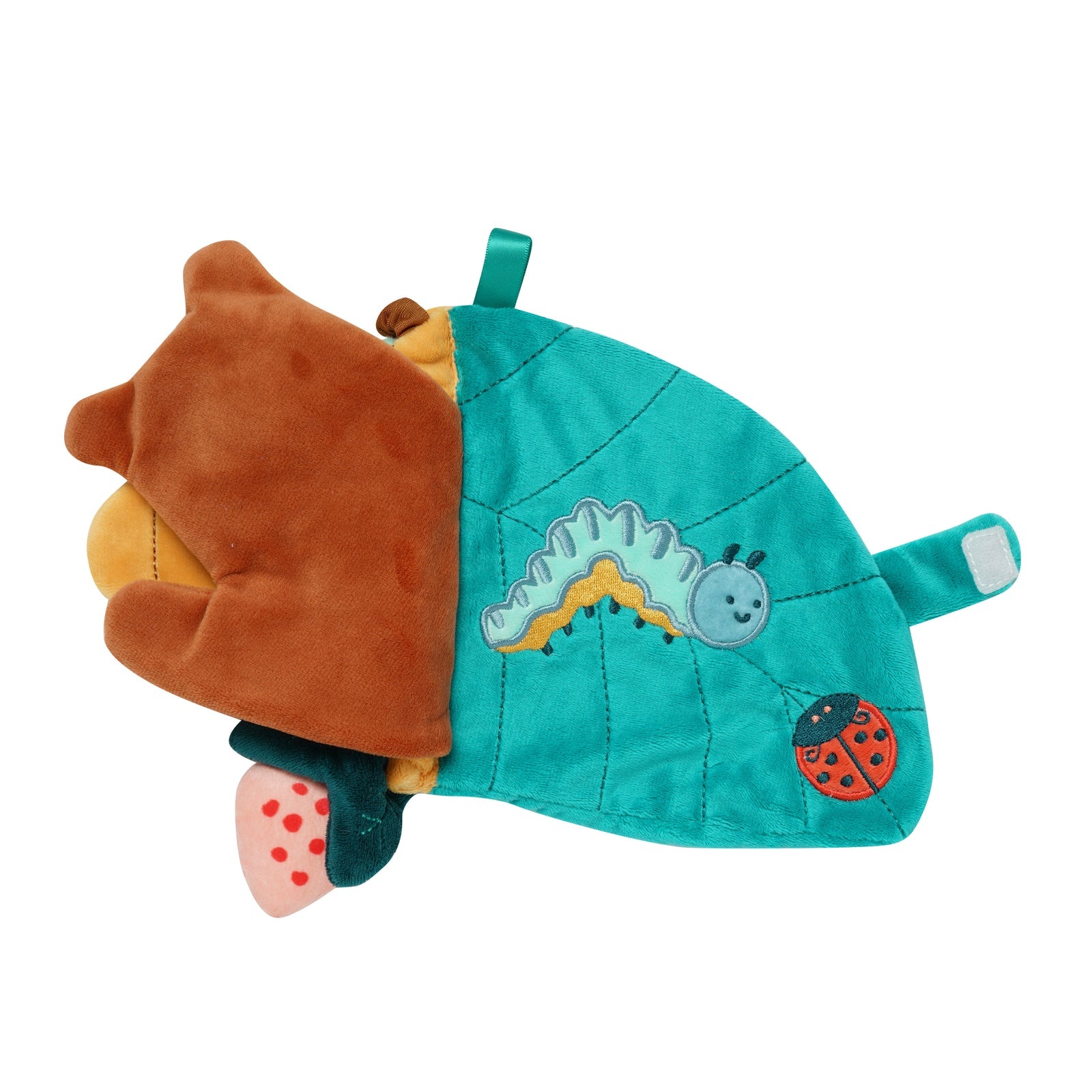 Manhattan Toy Happy Hive Soft Sensory Book – Crinkle & Texture Activity Book for Babies