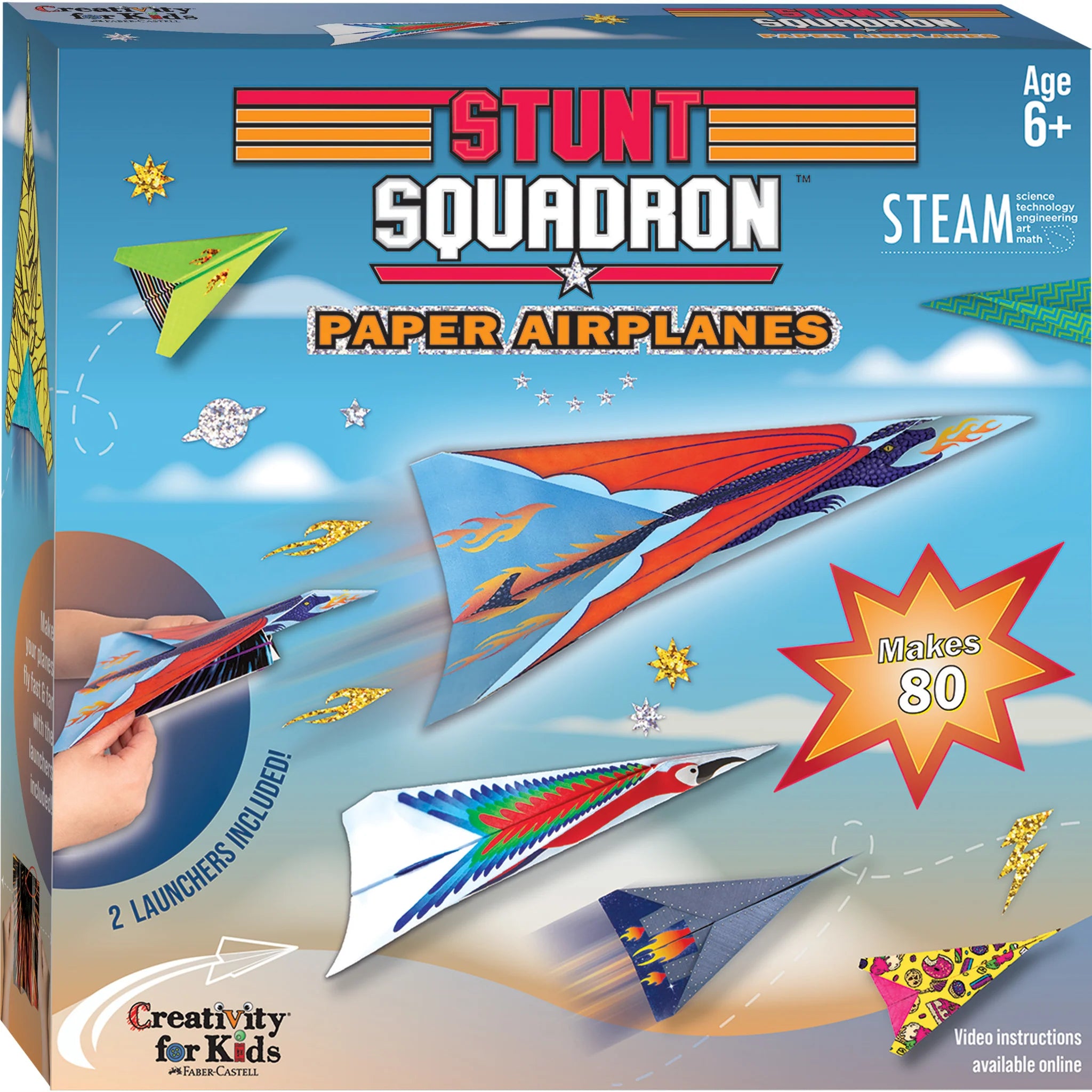 Fold & Launch/Stunt Squadron Paper Airplanes