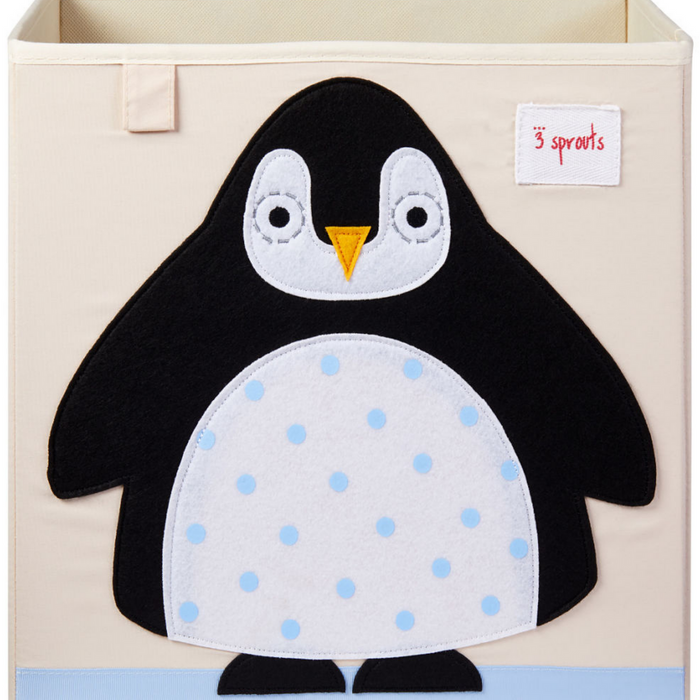 3 Sprouts Penguin Storage Box
