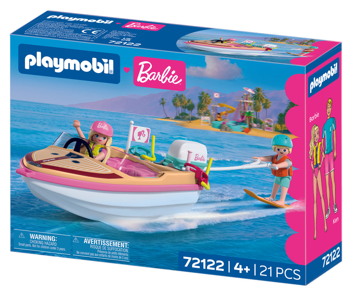 PLAYMOBIL x Barbie Adventure Boat