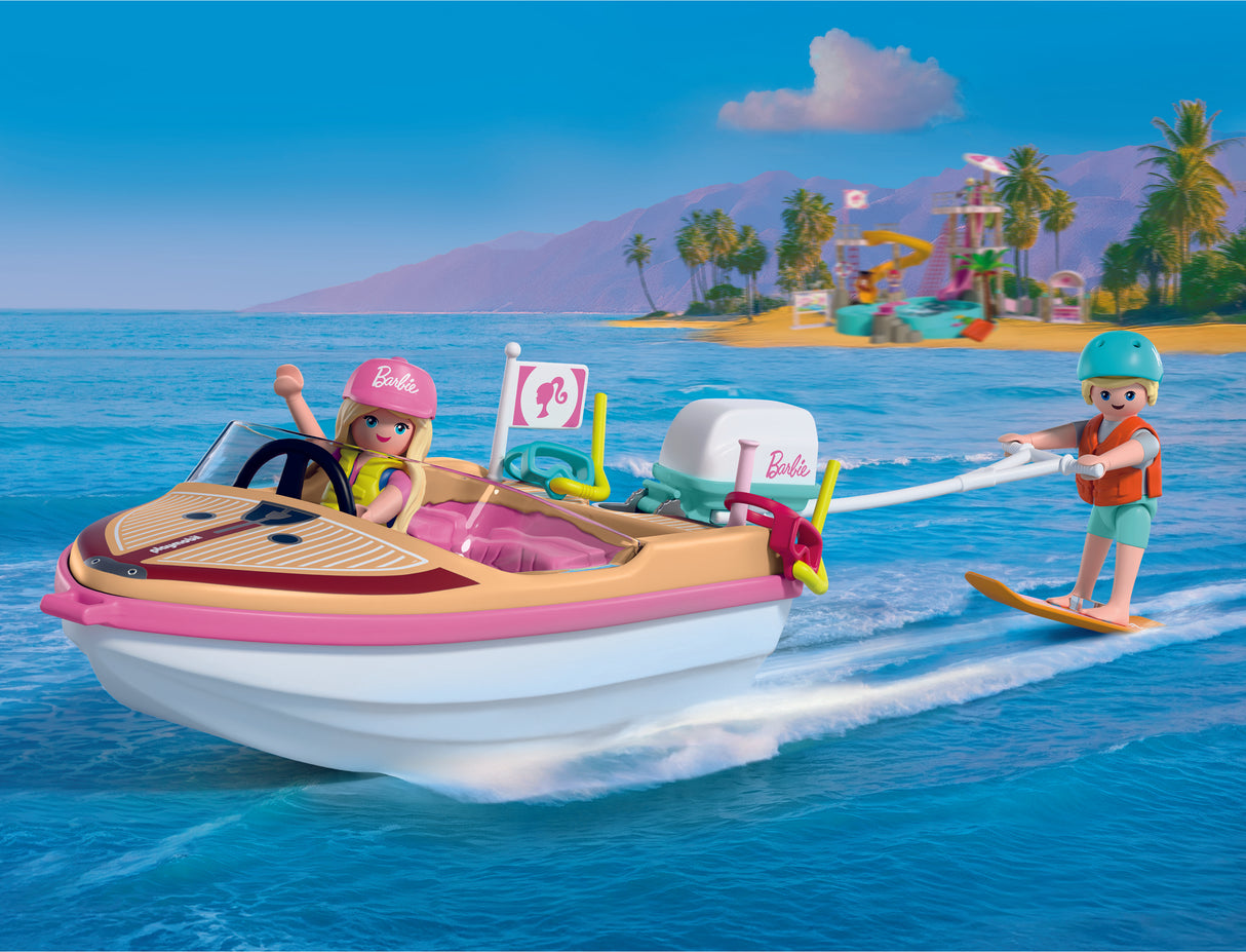 PLAYMOBIL x Barbie Adventure Boat