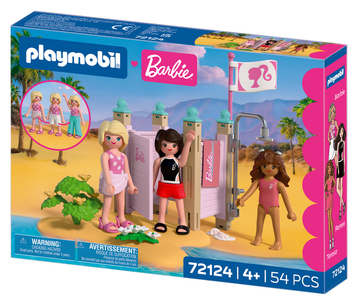 PLAYMOBIL x Barbie Beach Dress Up
