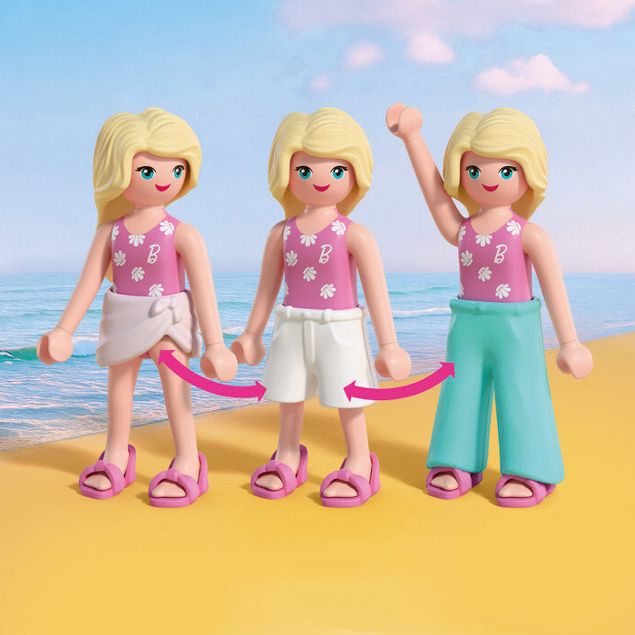 PLAYMOBIL x Barbie Beach Dress Up