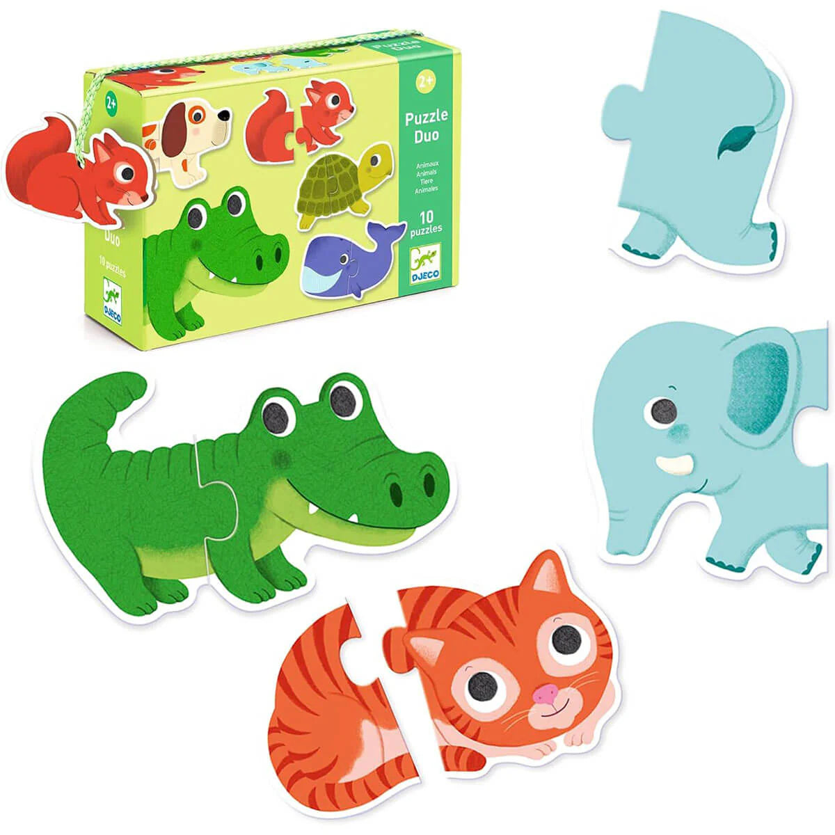 Djeco Puzzle Duo Animals