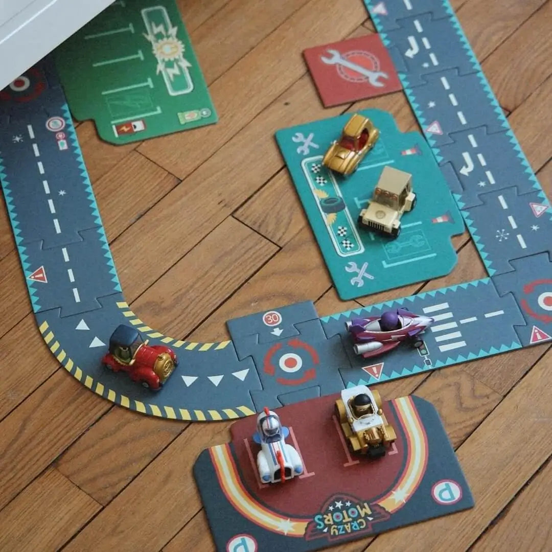 Djeco Crazy Motors Giant Puzzle Circuit (26 pcs)