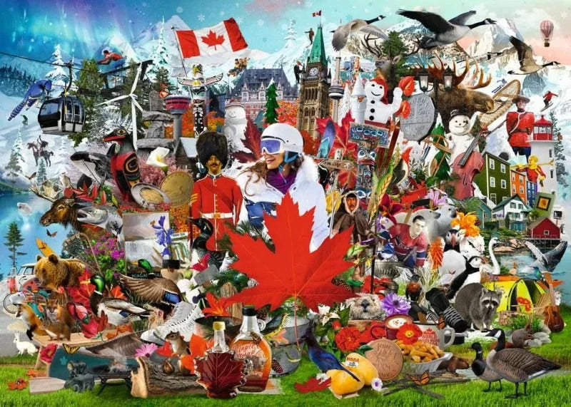 Ravensburger Oh, Canada! (100 piece Puzzle)