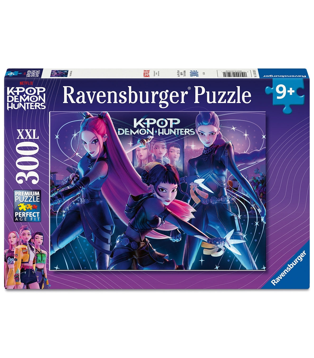 Ravensburger K-Pop Demon Hunter 300-Piece XXL Puzzle - Kids Jigsaw Puzzle Set (Ages 6+)