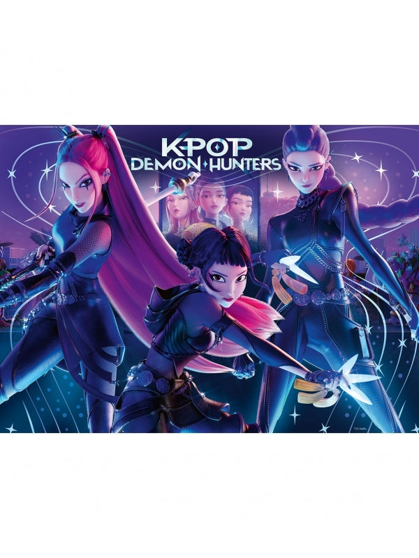 Ravensburger K-Pop Demon Hunter 300-Piece XXL Puzzle - Kids Jigsaw Puzzle Set (Ages 6+)