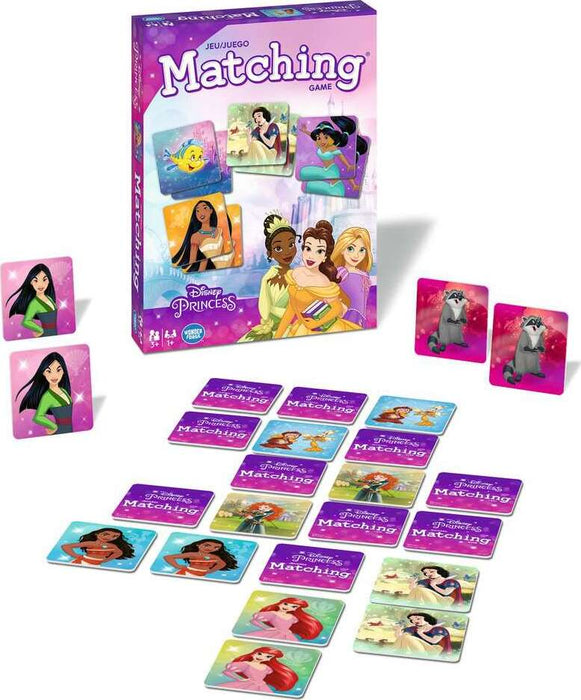 ThinkFun Disney Princess Matching Game - Trilingual