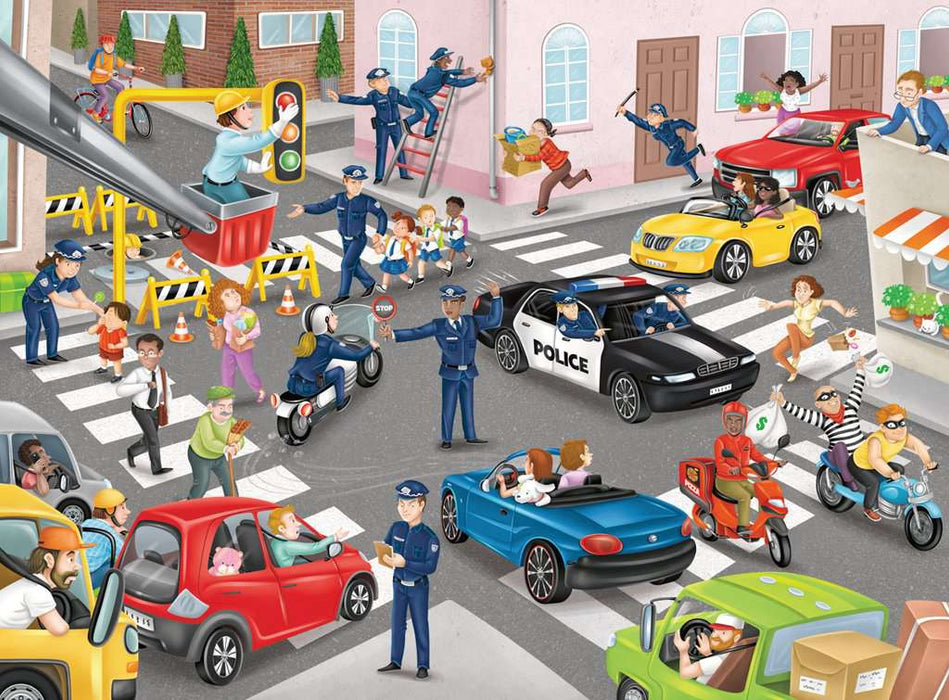 Ravensburger Police on Patrol 150 pc Puzzle