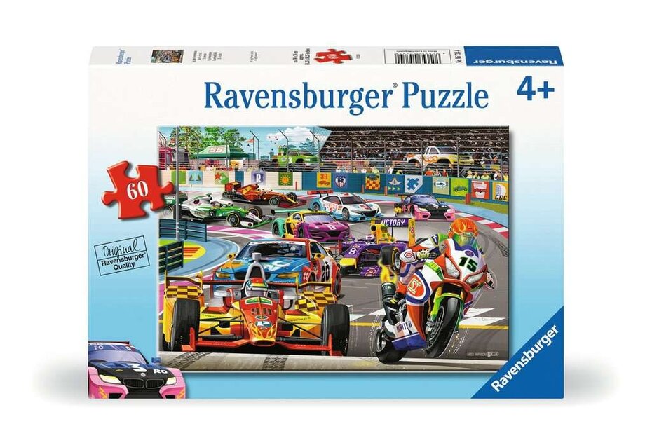 Ravensburger Racetrack Rally 60 pc Puzzle
