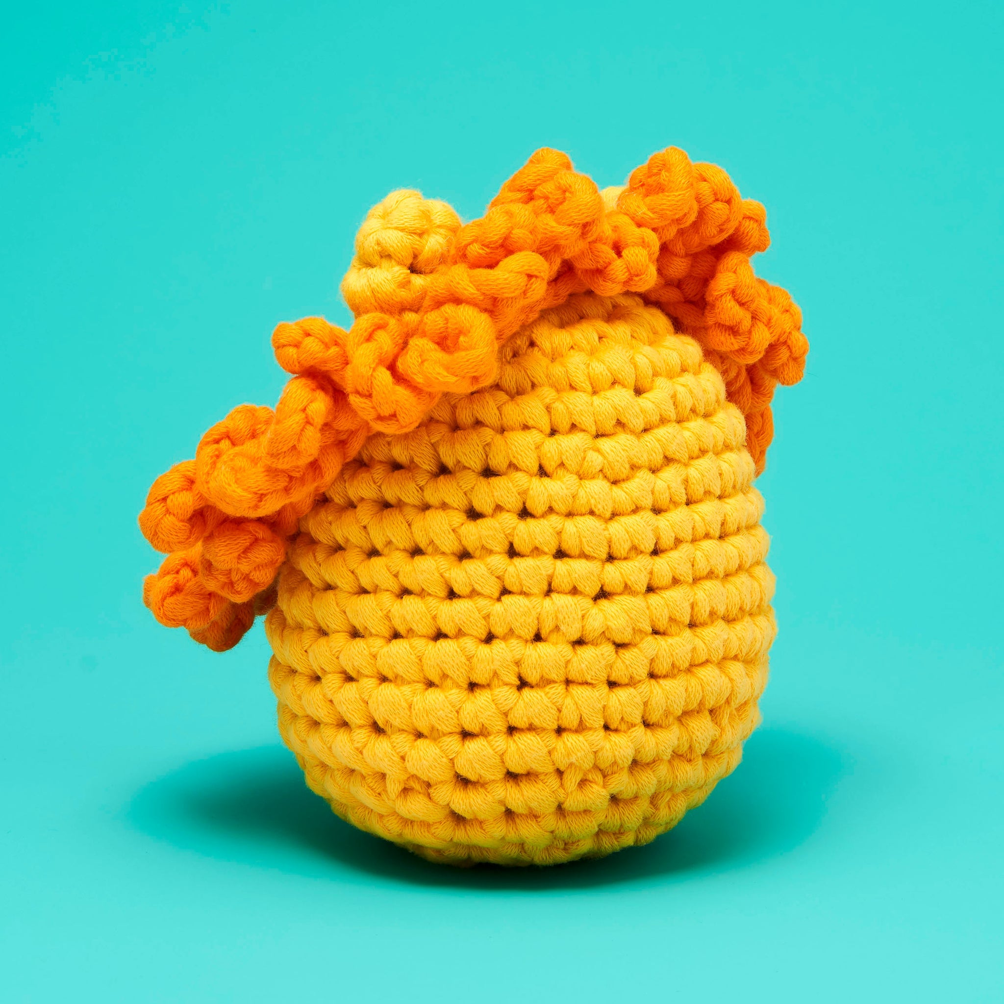 The Woobles Sebastian the Lion Beginner Crochet Kit | Easy Amigurumi Lion for Ages 8+