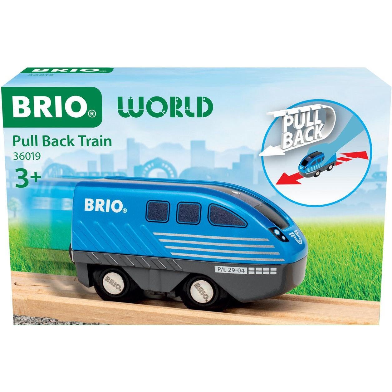 Brio Pull Back Train