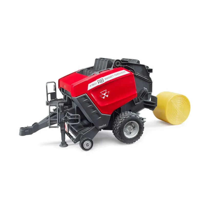 Bruder Massey Ferguson RB 4180V Round Baler – 1:16 Farm Attachment for MF Tractors (Ages 4+)