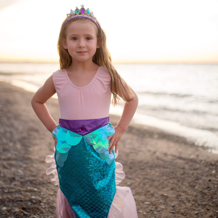 Mermaid Glimmer Skirt w/Tiara