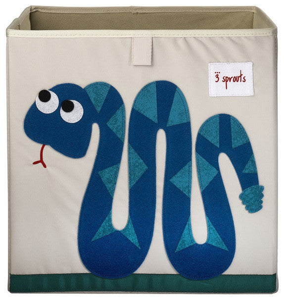 3 Sprouts Storage Box - Snake