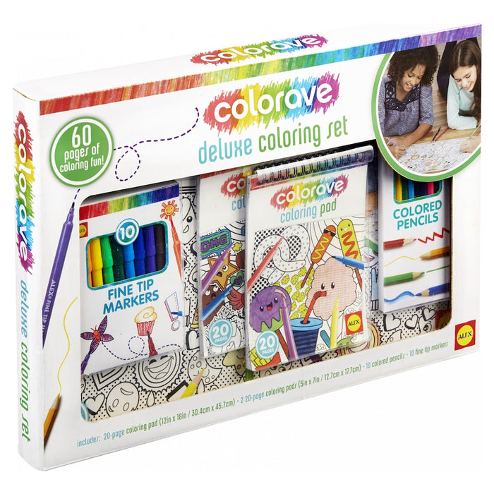 deluxe coloring set