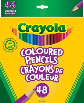 Crayola Coloured Pencils-48 Colours