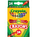 Crayola Classic Colour Pack Crayons-24 Colours
