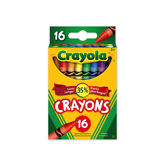 Crayola Classic Colour Pack Crayons-PK16