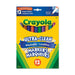 Crayola Washable Fine Line Marker-12 Colours