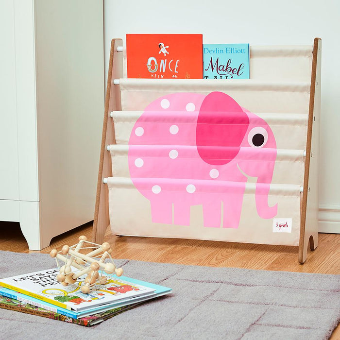 3 Sprouts Book Rack - Elephant — Bright Bean Toys