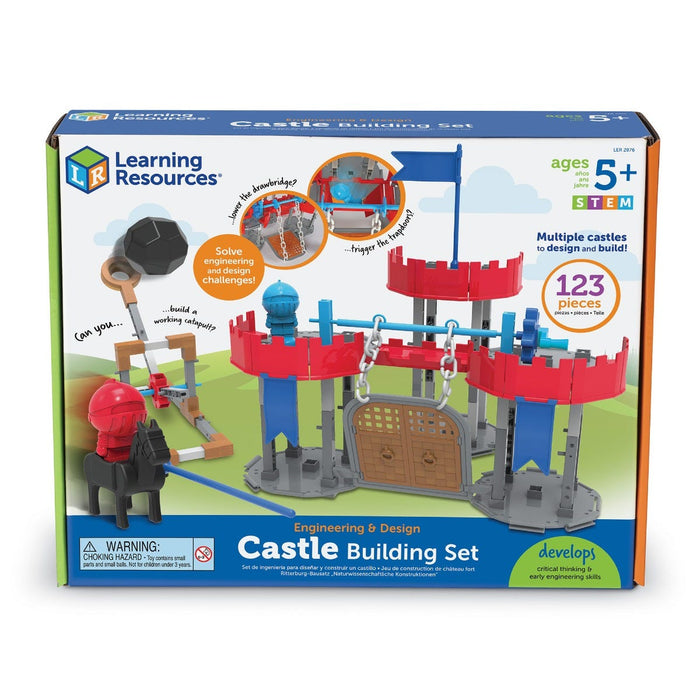 Learning Resources Engineering & Design Castle Building Set