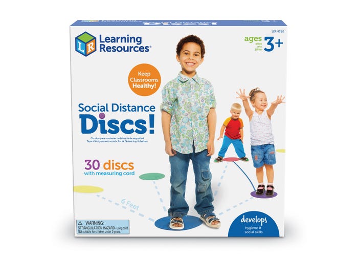Learning Resources Social Distance Discs