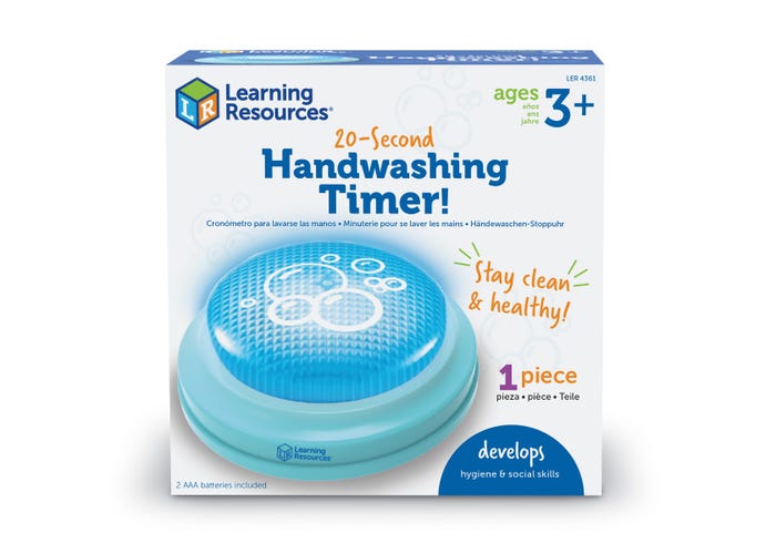 Learning Resources 20 Second Handwashing Timer