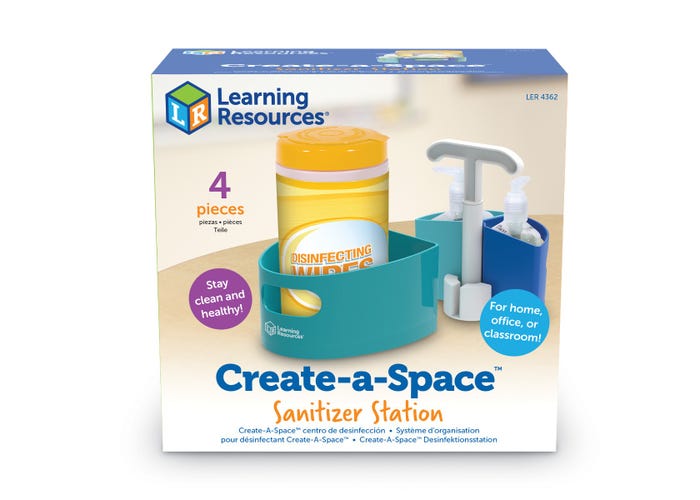 Learning Resources Create-A-Space Sanitizer Station