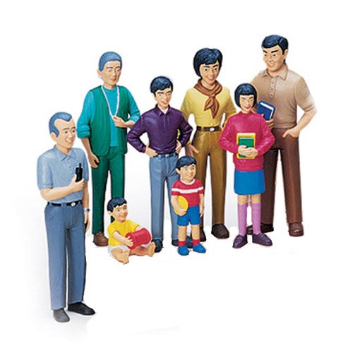 Pretend Play Family - Asian