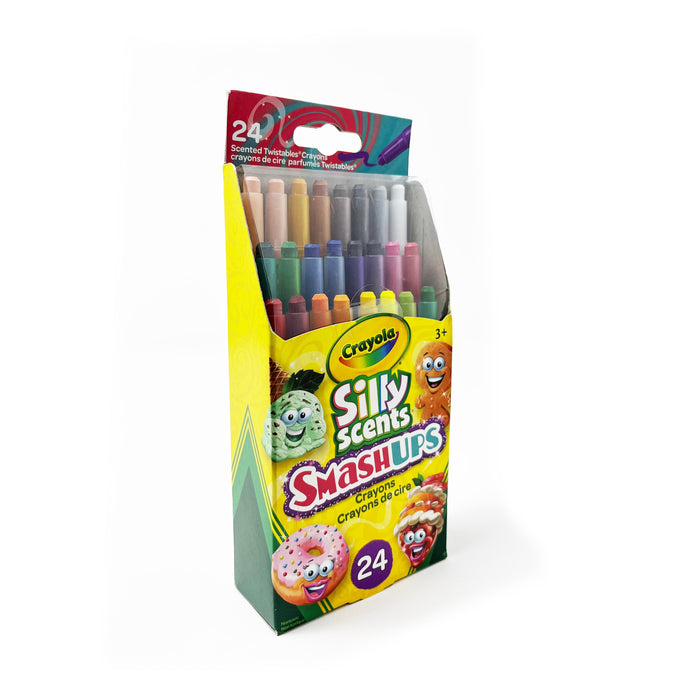 Crayola Silly Scents Mini Twistables Scented Smash Up (24 Count)