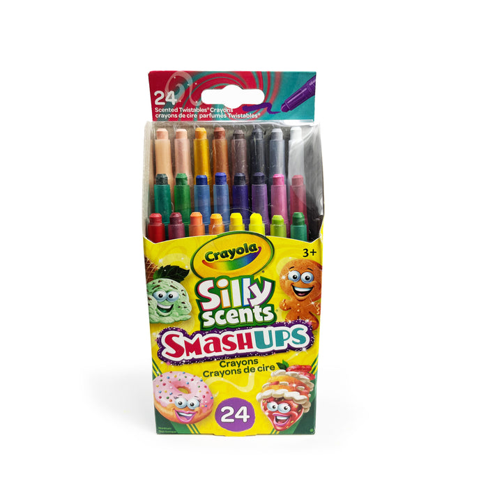 Crayola Silly Scents Mini Twistables Scented Smash Up (24 Count)