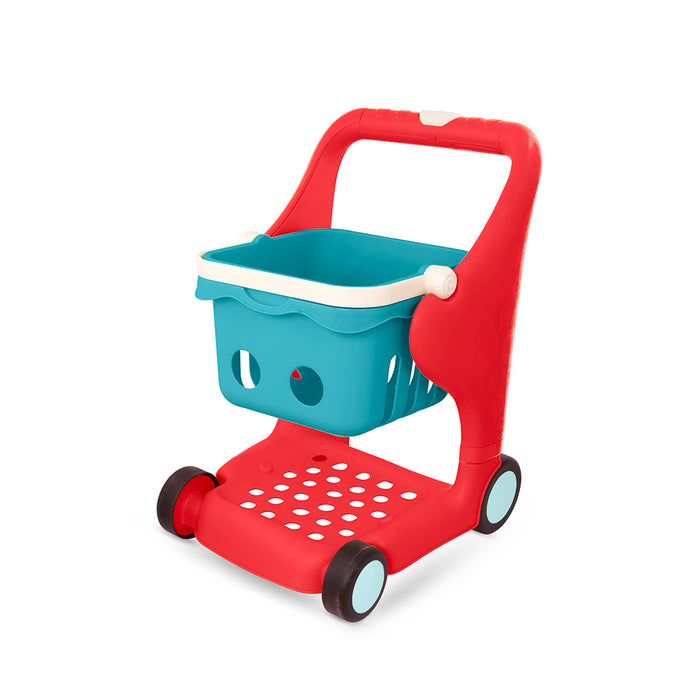 B.Lively Musical Shopping Cart Shop & Glow - Red