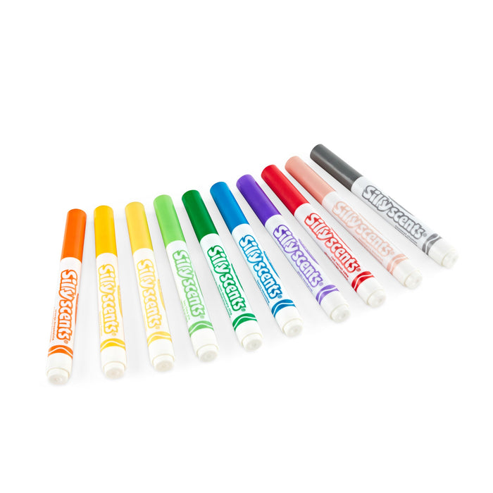 Crayola Broadline Silly Scents Smash Up Markers (10 Count)