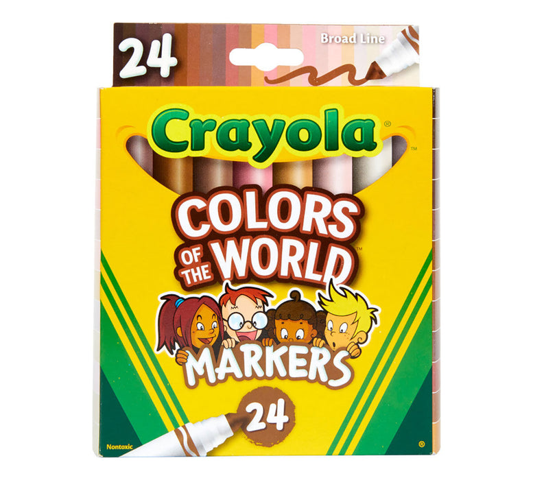 Crayola Colours of the World Markers