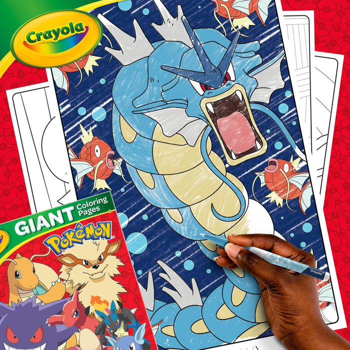 Crayola Giant Coloring Pages - Pokemon