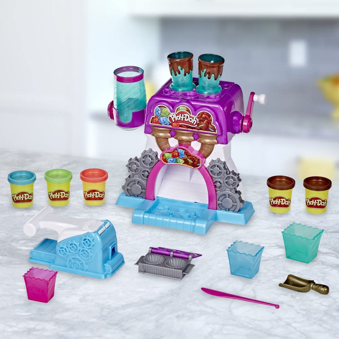 Kitchen Creations Ice Cream Party Playset Playdough Tool Set for