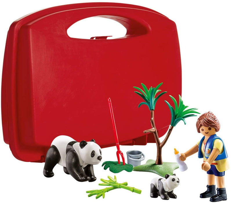 Playmobil Panda Caretaker Carry Case