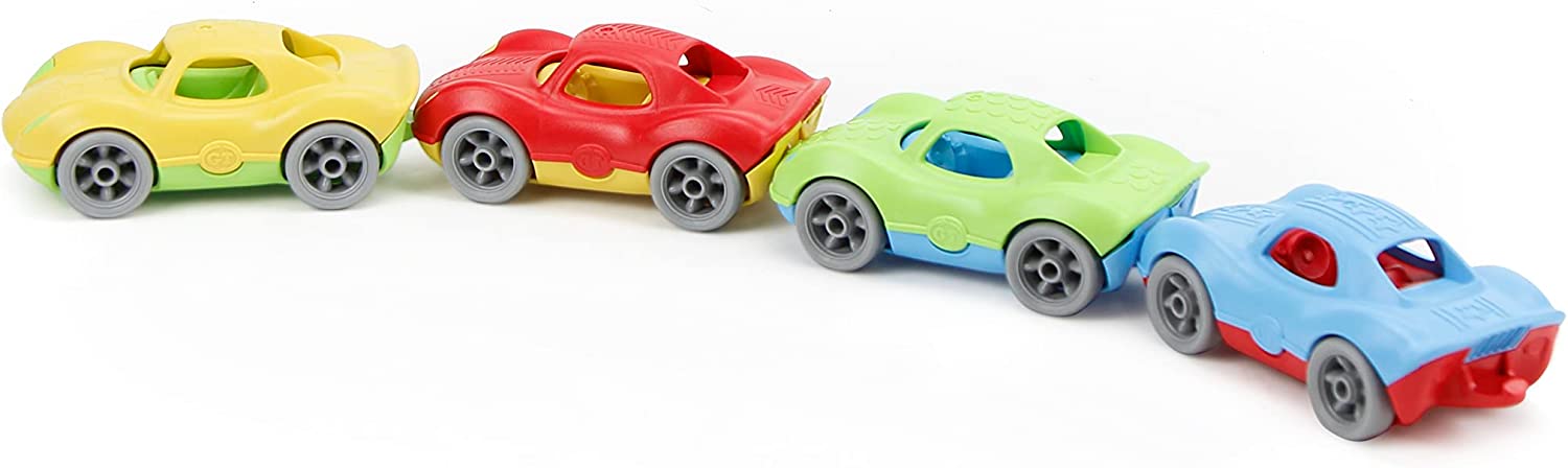 Green Toys Stack & Link Racers — Bright Bean Toys