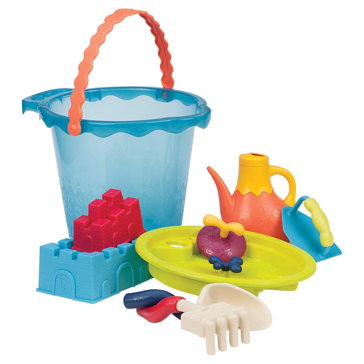 B. Toys Large Bucket Set Blue – Bright Bean Toys