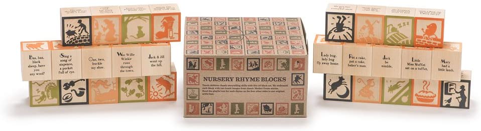 Uncle Goose Nursery Rhyme 28 Block Set