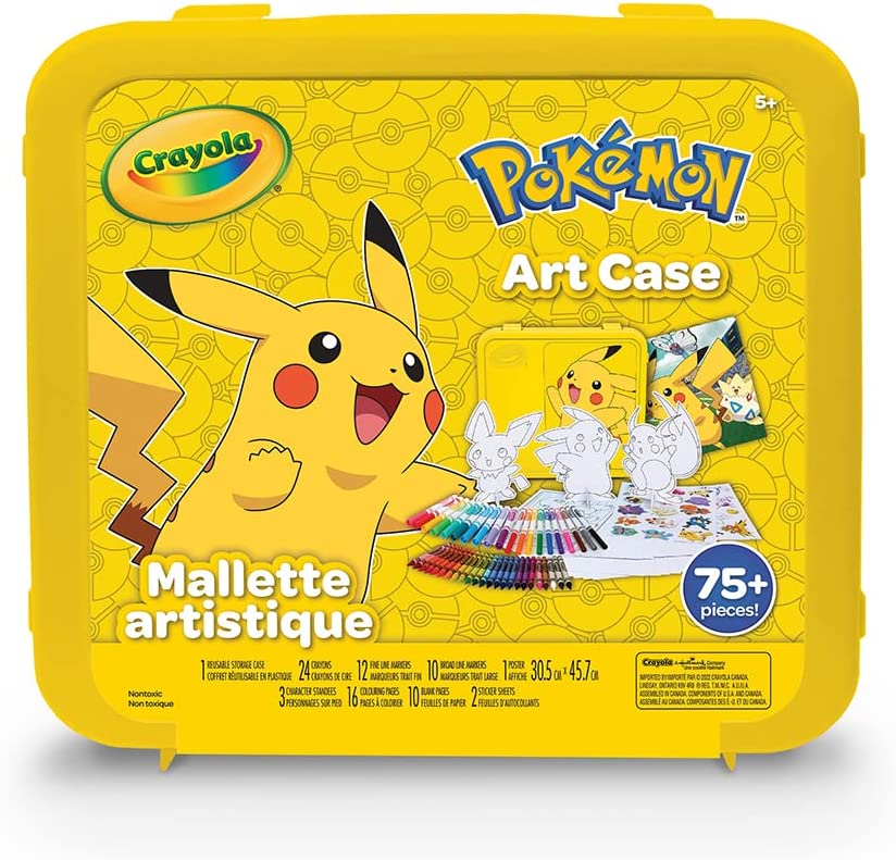 Pokemon Art Set In A Bucket