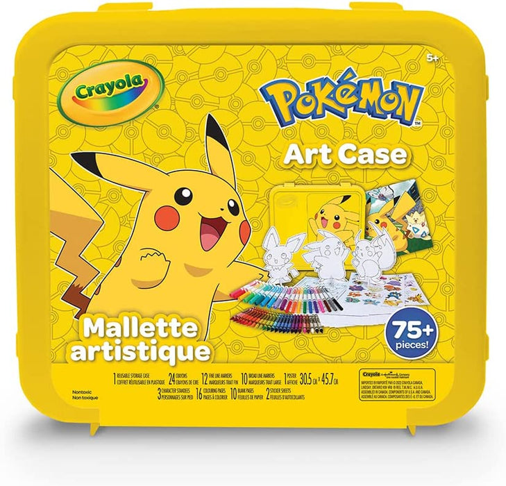 Crayola Pokemon Art Case - Pikachu — Bright Bean Toys