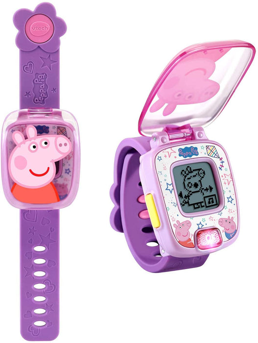 Vtech Peppa Pig Learning Watch (Purple)